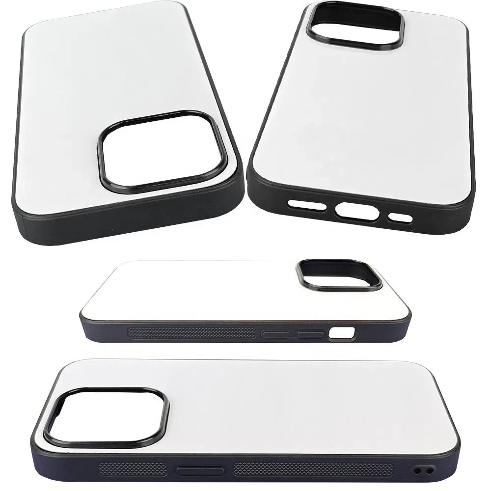 Blank Sublimation Phone Case — Blank back · multiple angles